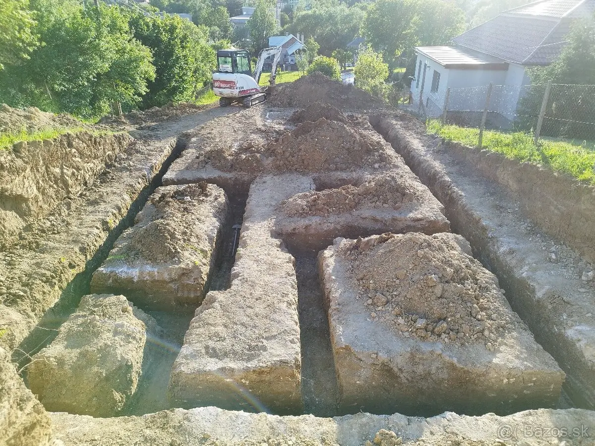 Výkopové a zemné práce
